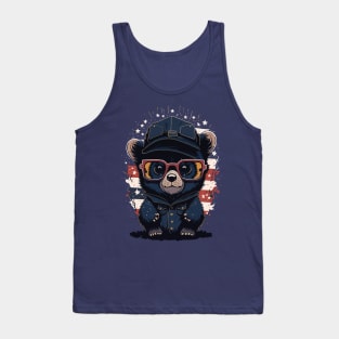 Patriotic Bear Tank Top